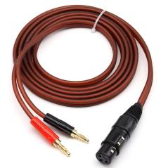 Xlr to banana cable 5m